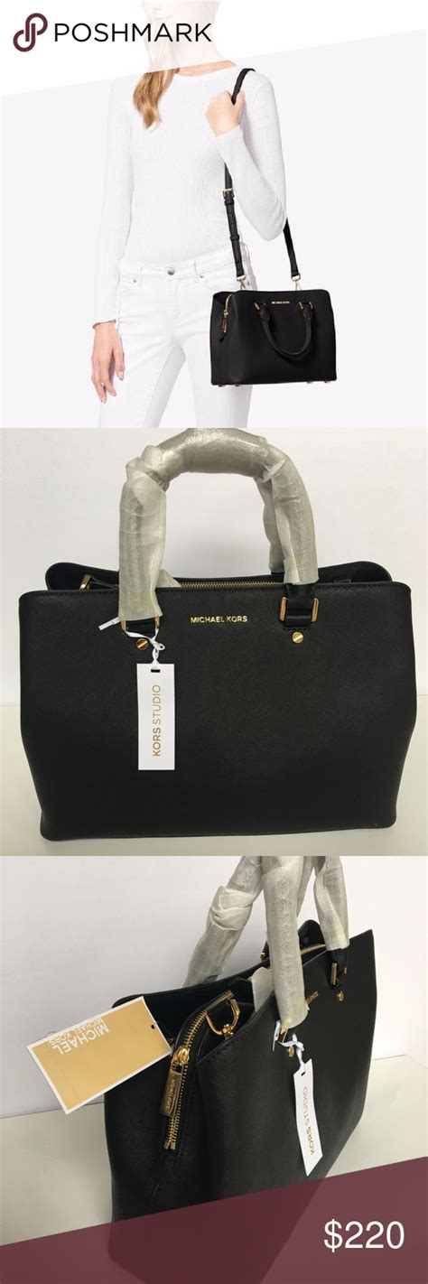 michael kors savannah blockfarben|Savvannah Large Saffiano Leather Tote Bag .